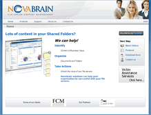 Tablet Screenshot of novabrain.com